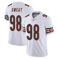 Punc C.Bears #98 Montez Sweat Player White Vapor Untouchable Limited Home Game Stitched Jerseys