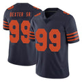 Punc C.Bears #99 Gervon Dexter Sr. Player Navy Blue Alternate Vapor Untouchable Limited Stitched Jerseys