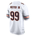Punc C.Bears #99 Gervon Dexter Sr. Player White Home Game Stitched Jerseys