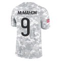 Punc C.Bears #9 Jim McMahon Player Arctic Camo Salute to Service Limited Stitched Jerseys