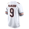 Punc C.Bears #9 Jim McMahon Player White Home Game Stitched Jerseys