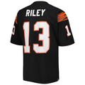 Punc C.Bengals 1981 #13 Ken Riley Mitchell & Ness Black Authentic Throwback Retired Player Jersey