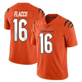 Punc C.Bengals #16 Joe Flacco Player Orange Vapor Untouchable Limited Home Game Stitched Jerseys