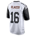 Punc C.Bengals #16 Joe Flacco Player White Alternate Home Game Stitched Jerseys
