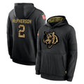 Punc C.Bengals #2 Evan McPherson Player Black Salute to Service Pullover Hoodies Limited Stitched Jerseys