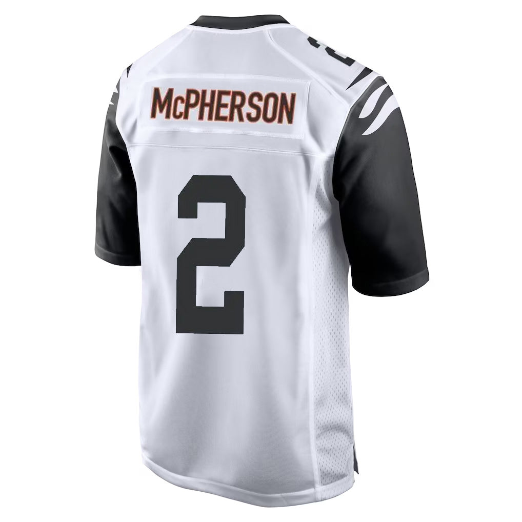 Punc C.Bengals #2 Evan McPherson Player White Alternate Home Game Stitched Jerseys