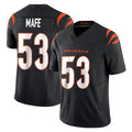 Punc C.Bengals #53 Boye Mafe Player Black Vapor F.U.S.E. Limited Home Game Stitched Jerseys