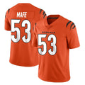 Punc C.Bengals #53 Boye Mafe Player Orange Vapor Untouchable Limited Home Game Stitched Jerseys