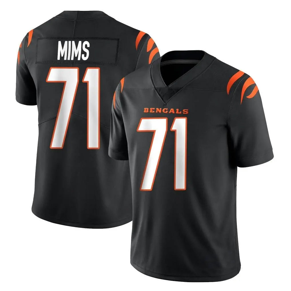 Punc C.Bengals #71 Amarius Mims Player Black Vapor Untouchable Limited Home Game Stitched Jerseys