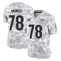 Punc C.Bengals #78 Anthony Munoz Player Arctic Camo Salute to Service Limited Stitched Jerseys