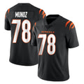 Punc C.Bengals #78 Anthony Munoz Player Black Vapor Untouchable Limited Home Game Stitched Jerseys