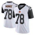 Punc C.Bengals #78 Anthony Munoz Player White Color Rush Vapor Untouchable Limted Home Game Stitched Jerseys
