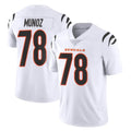 Punc C.Bengals #78 Anthony Munoz Player White Vapor Untouchable Limited Home Game Stitched Jerseys