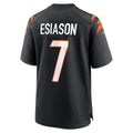 Punc C.Bengals #7 Boomer Esiason Black Retired Player Stitched Jerseys