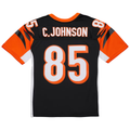 Punc C.Bengals #85 Chad Johnson Mitchell & Ness Black 2004 Legacy Replica Stitched Puhic Jersey