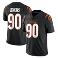 Punc C.Bengals #90 Kris Jenkins Jr Player Black Vapor Untouchable Limited Home Game Stitched Jerseys