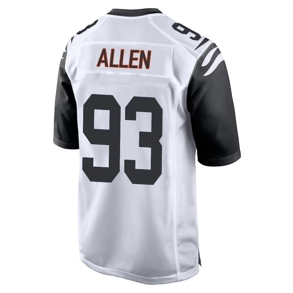 Punc C.Bengals #93 Jonathan Allen Player White Alternate Home Game Stitched Jerseys