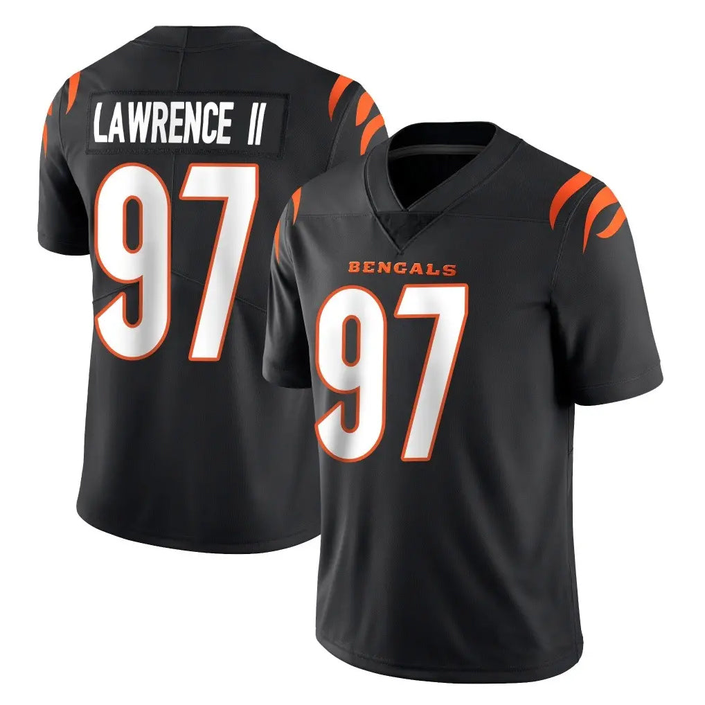 Punc C.Bengals #97 Dexter Lawrence II Player Black Vapor Untouchable Limited Home Game Stitched Jerseys