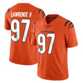 Punc C.Bengals #97 Dexter Lawrence II Player Orange Vapor Untouchable Limited Home Game Stitched Jerseys