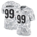 Punc C.Bengals #99 Myles Murphy Player Arctic Camo Salute to Service Limited Stitched Jerseys