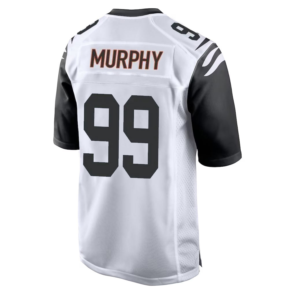 Punc C.Bengals #99 Myles Murphy Player White Alternate Home Game Stitched Jerseys