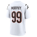 Punc C.Bengals #99 Myles Murphy Player White Home Game Stitched Jerseys
