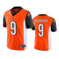 Punc C.Bengals #9 Joe Burrow Player Orange Limited Home Game Stitched Jerseys