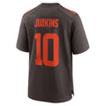 Punc C.Browns #10 Quinshon Judkins Player Brown Game Stitched Jerseys