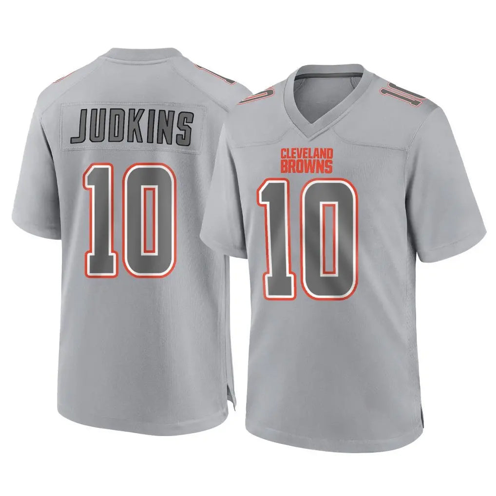Punc C.Browns #10 Quinshon Judkinst Player Gray Atmosphere Fashion Game Stitched Jerseys