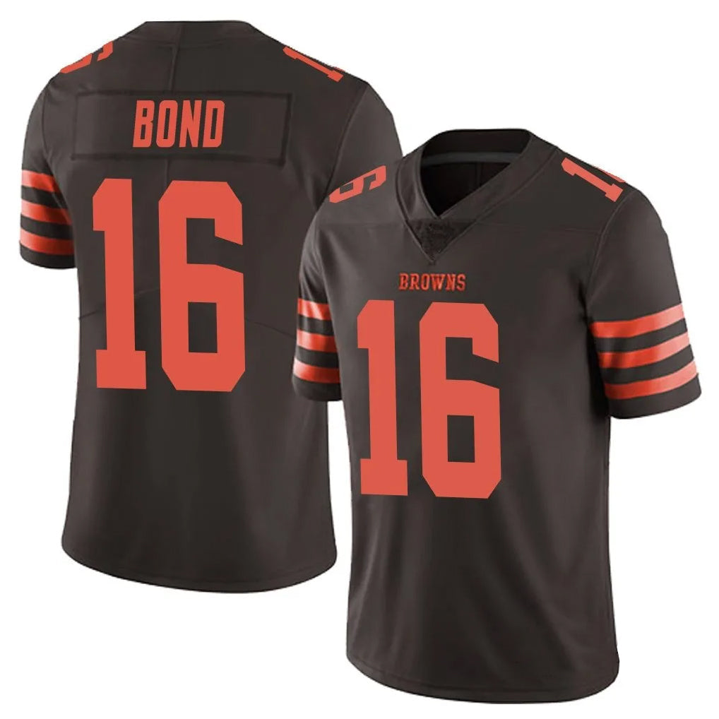 Punc C.Browns #16 Isaiah Bond Player Brown Vapor Limited Stitched Jerseys