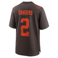 Punc C.Browns #2 Shedeur Sanders Brown Alternate Game Stitched Jerseys