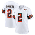 Punc C.Browns #2 Shedeur Sanders Player White Alternate Home Game Stitched Jerseys