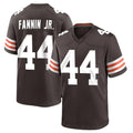 Punc C.Browns #44 Harold Fannin Jr. Player Brown Home Game Stitched Jerseys