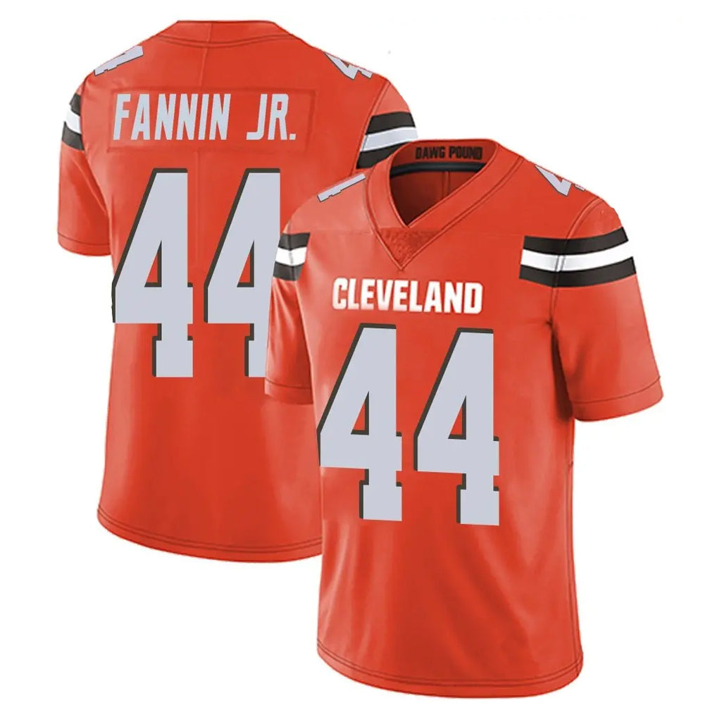 Punc C.Browns #44 Harold Fannin Jr. Player Orange Alternate Vapor Untouchable Limited Home Game Stitched Jerseys