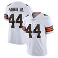 Punc C.Browns #44 Harold Fannin Jr. Player White Vapor Untouchable Limited Home Game Stitched Jerseys