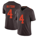 Punc C.Browns #4 Deshaun Watson Player Brown Limited Vapor F.U.S.E. Alternate Game Stitched Jerseys