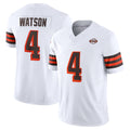 Punc C.Browns #4 Deshaun Watson Player White Limited Vapor F.U.S.E. Alternate Game Stitched Jerseys