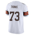 Punc C.Browns #73 Joe Thomas Player White Vapor Untouchable Limited Home Game Stitched Jerseys
