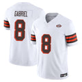 Punc C.Browns #8 Dillon Gabriel Player White Limited Vapor F.U.S.E. Alternate Game Stitched Jerseys