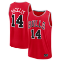 Punc C.Bulls #14 Matas Buzelis Red Fast Break Replica Player Jerseys - Icon Edition