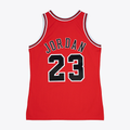 Punc C.Bulls #23 Michael Jordan Mitchell & Ness Red 1997-98 Authentic Jerseys