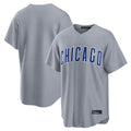 Punc C.Cubs Gray Game Home Blank Player Stitched Jerseys