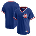 Punc C.Cubs Royal T-shirt Cooperstown Collection Limited Blank Player Stitched Jerseys