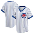 Punc C.Cubs White T-shirt Cooperstown Collection Limited Blank Player Stitched Jerseys
