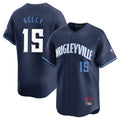 Punc C.Cubs #15 Carson Kelly Player Navy City Connect Limited Home Stitched Jerseys