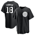 Punc C.Cubs #18 Shota Imanaga Player Black Game Stitched Jerseys