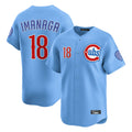Punc C.Cubs #18 Shota Imanaga Player Light Blue Limited Home Stitched Jerseys