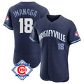 Punc C.Cubs #18 Shota Imanaga Player Navy City Connect 150th Anniversary Limited Elite Home Stitched Jerseys