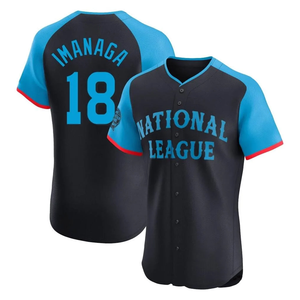 Punc C.Cubs #18 Shota Imanaga Player Navy National League All-Star Limited Elite Game Home Stitched Jerseys