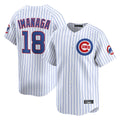 Punc C.Cubs #18 Shota Imanaga Player White Limited Home Game Stitched Jerseys